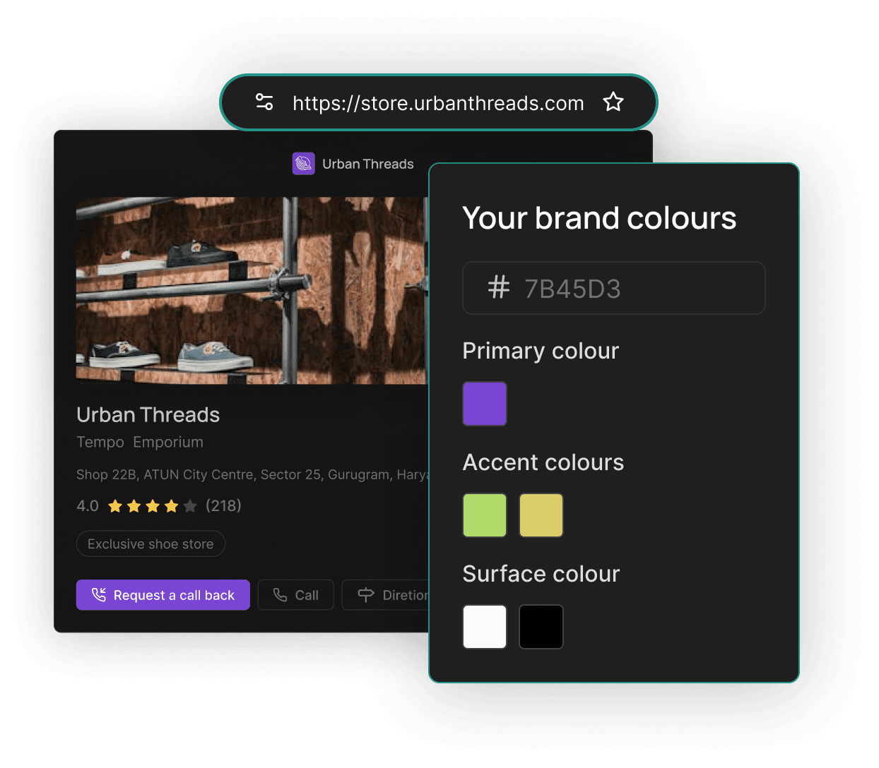Custom theme