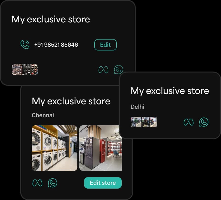 Centralized access to stores